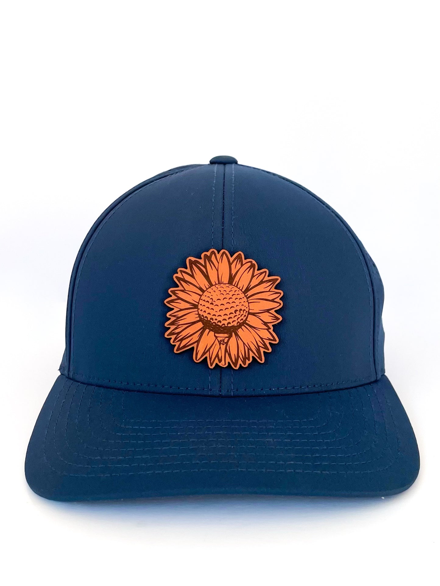 Classic Leather Series Hat - Navy