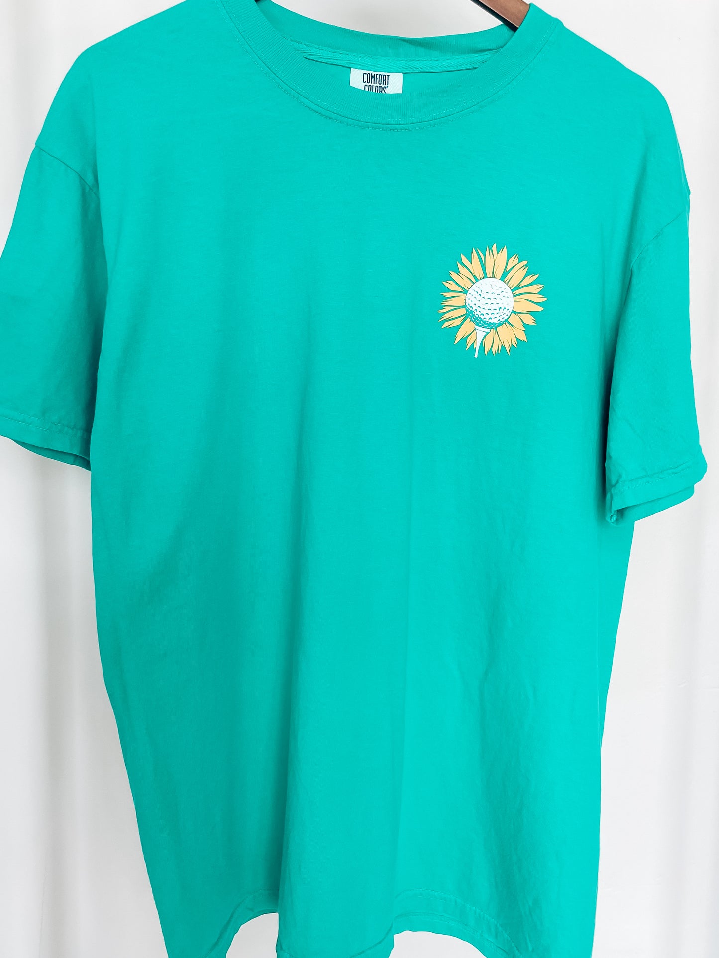 Golf is Hard Sunny Tee - Island Green