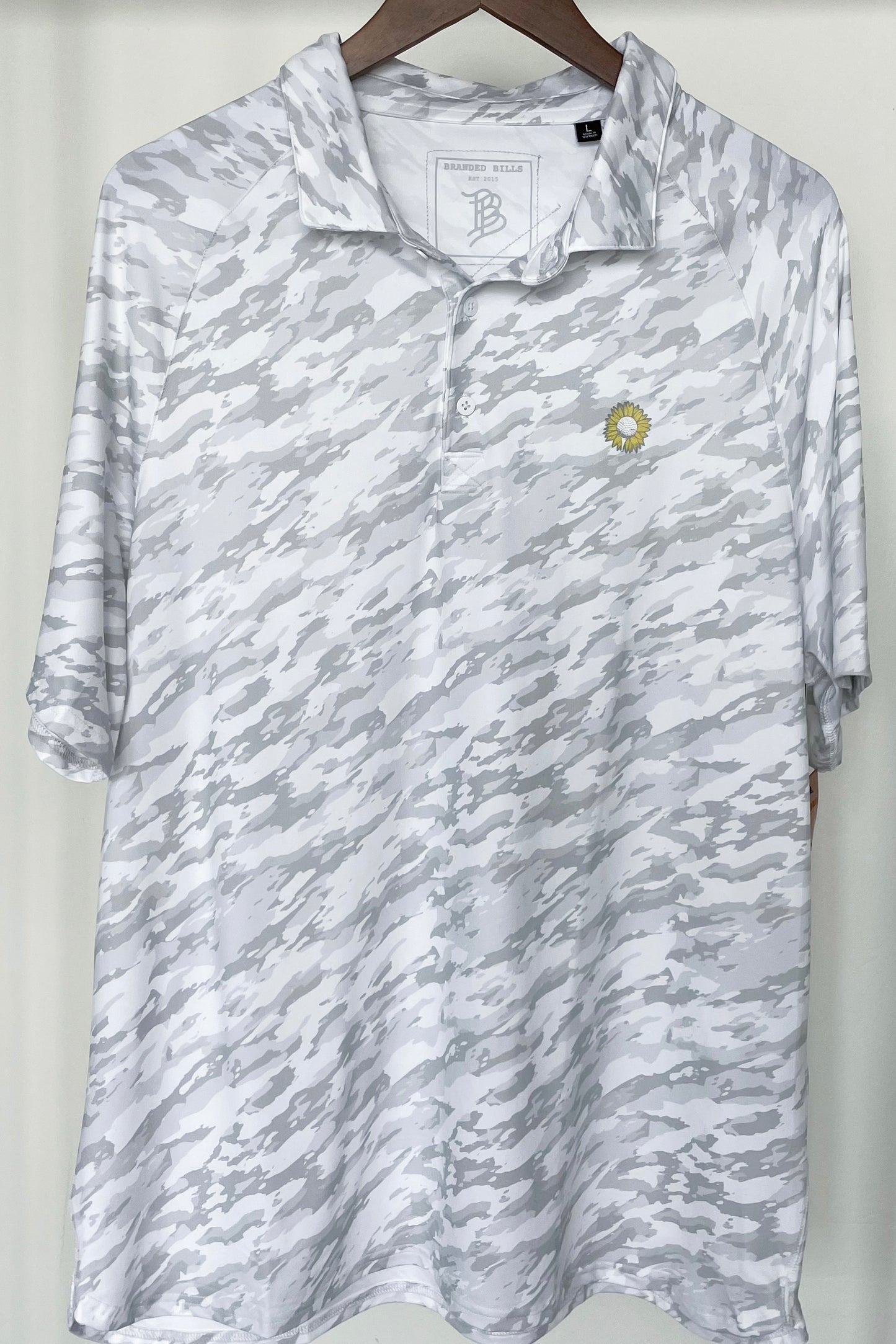 Sunflower Polo - Light Gray