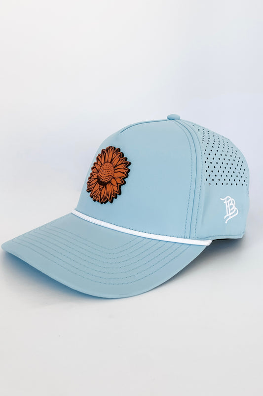 Classic Leather Series Hat - Baby Blue